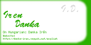 iren danka business card